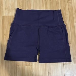 Alphalete Royal Purple R6 Revival Shorts sz M